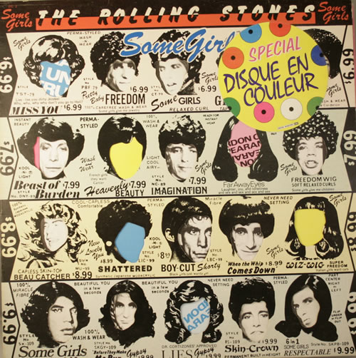 The Rolling Stones Some Girls - Red Vinyl France Vinyl LP Record